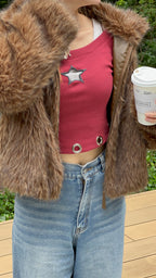 SHINE LOUD ONE STAR OFF SHOULDER TOPS